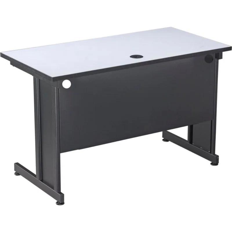 Interion Traditional Metal Base Desk Shell