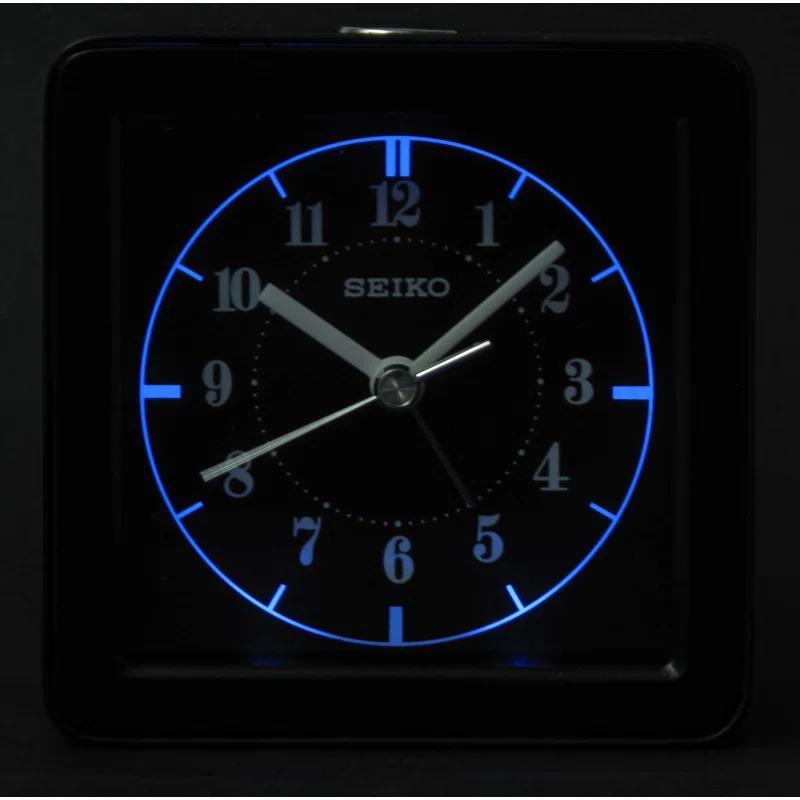 Seiko Gatsby Analog Quartz Alarm Tabletop Clock
