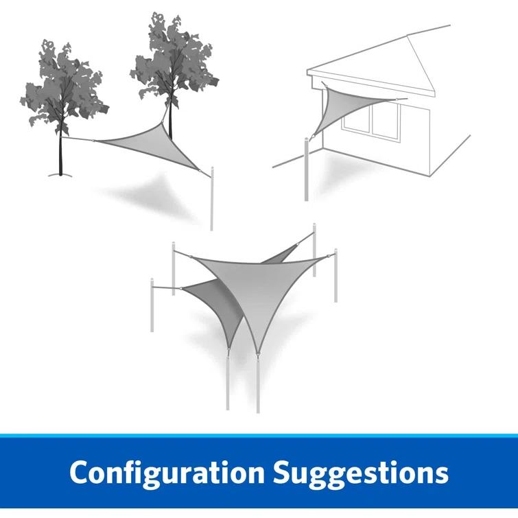 Coolaroo Triangle 10' Shade Sail