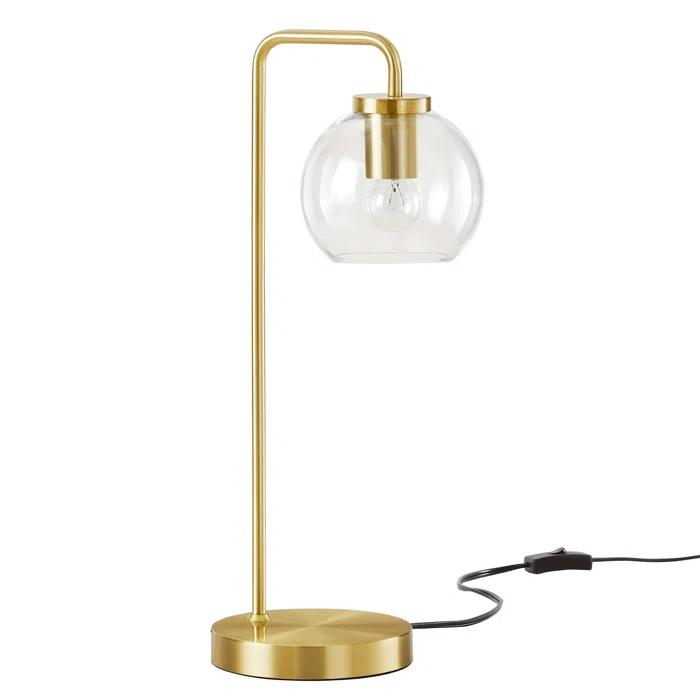 Modway Modway Silo Glass Globe Glass and Metal Table Lamp