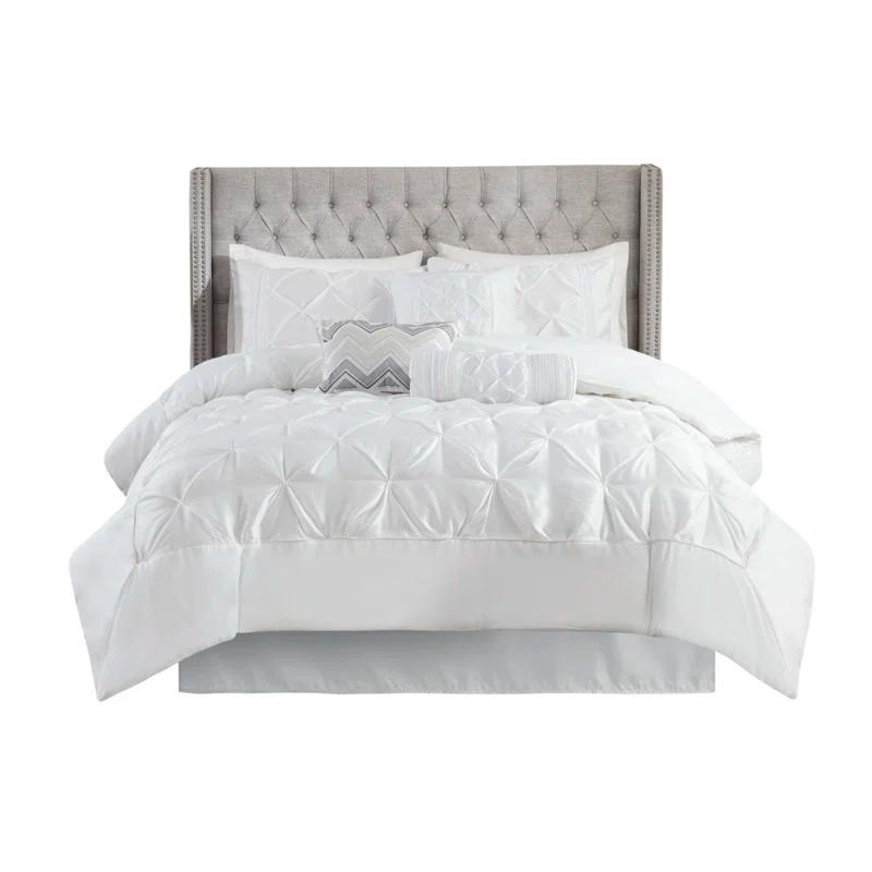 Madison Park Laurel 7 Piece Tufted Comforter Set