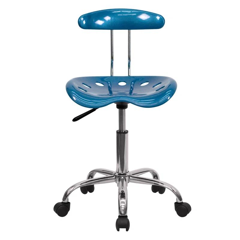 Flash Furniture Bonavant Adjustable Swivel Chair for Desk and Office with Tractor Seat