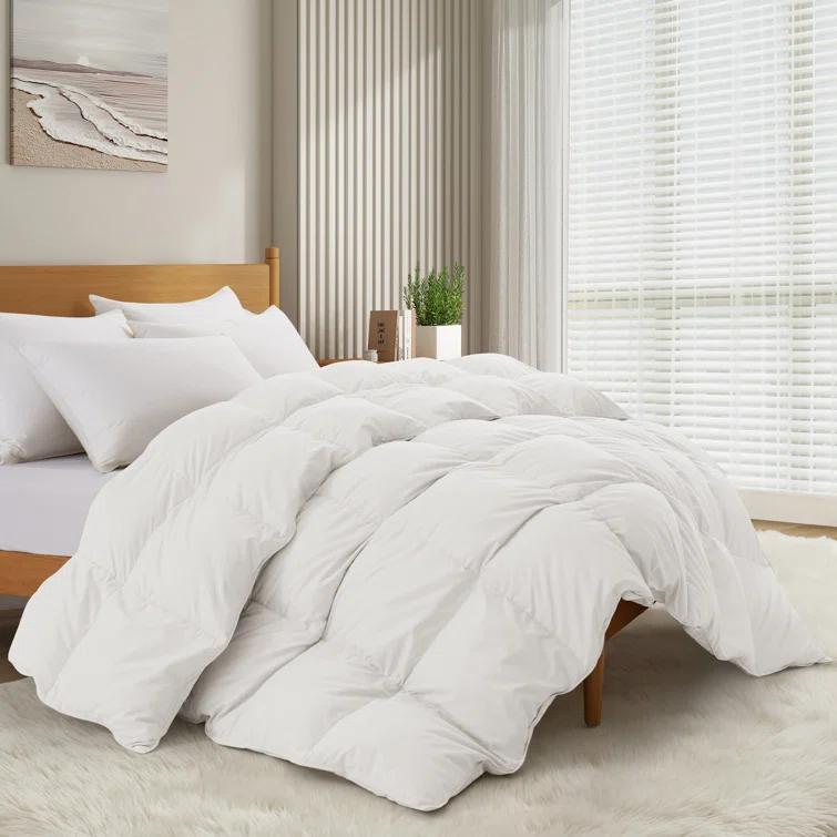 Alwyn Home 600in³/oz Fill Power Winter Goose Down Comforter