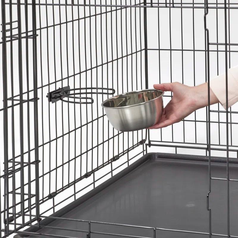 Midwest Homes For Pets MidWest Homes for Pets Snap'y Fit Stainless Steel Food Bowl / Pet Bowl