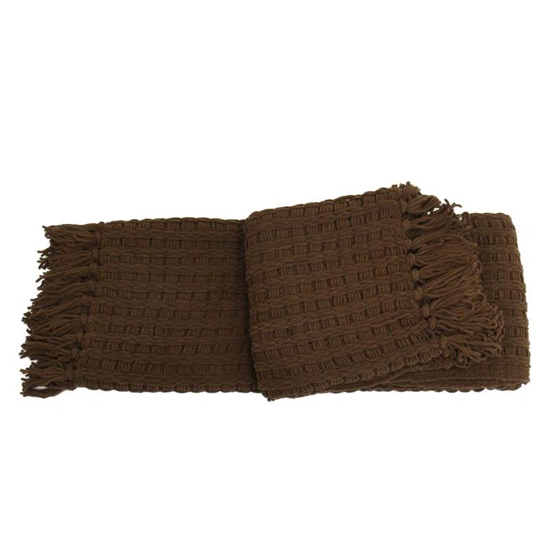 Home Soft Things Space Yarn Throw Blanket