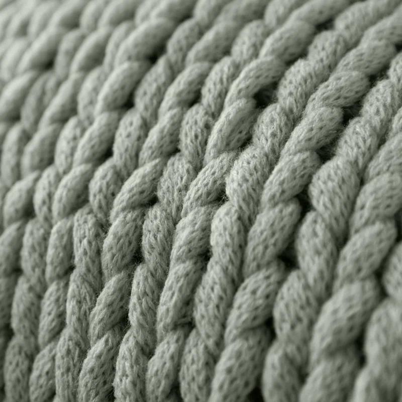 Becky Cameron Handmade Chunky Knit Throw Blanket