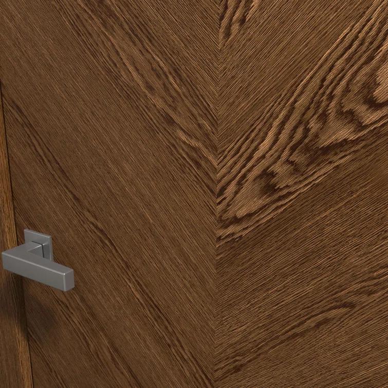 SARTODOORS Slab Door Panel | Ego 5005 | Wood Veneer Doors | Pocket Closet Sliding Barn