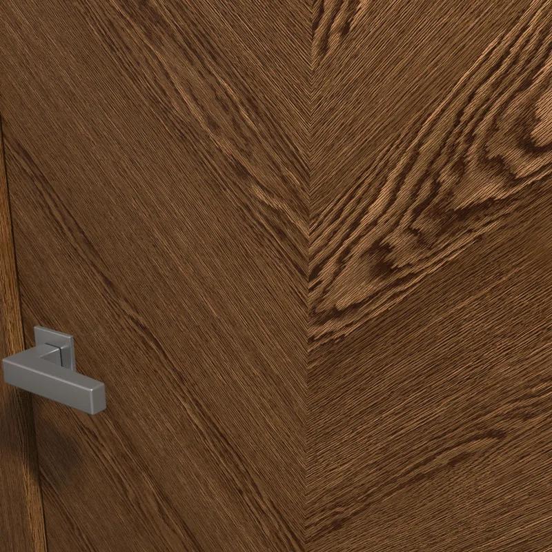 SARTODOORS Slab Door Panel | Ego 5005 | Wood Veneer Doors | Pocket Closet Sliding Barn