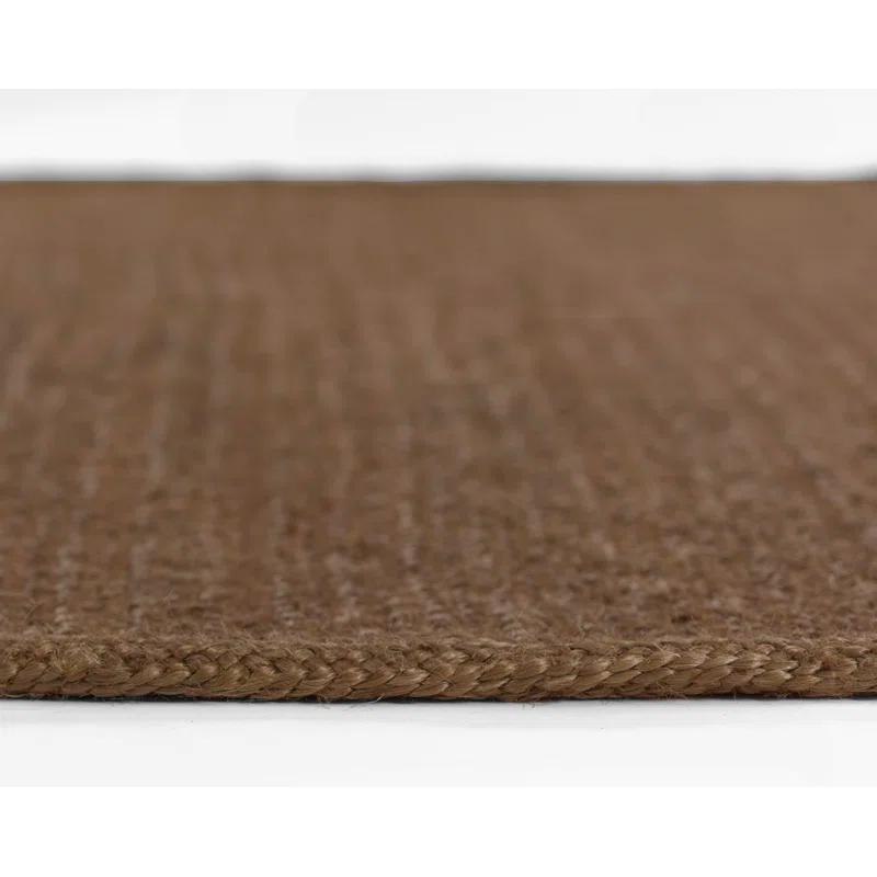 Cassis Handwoven Jute Rug by Pure Salt x Momeni - Walnut / 6' x 9'