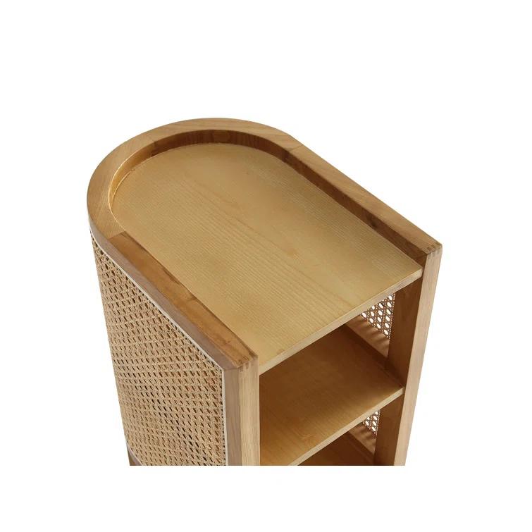 Bayou Breeze Solid Wood Tray Top End Table with Storage & Reviews | AllModern