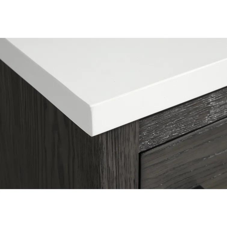Ari Kitchen & Bath Betty 42'' Single Bathroom Vanity with Quartz Top