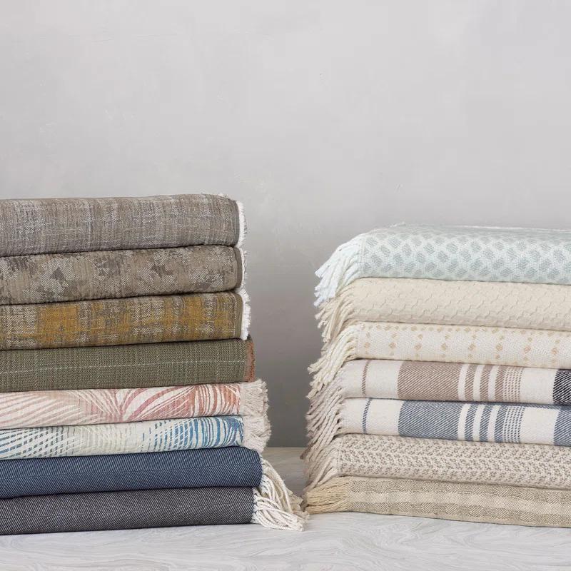 Eastern Accents Ferndale Hand Woven Throw Blanket