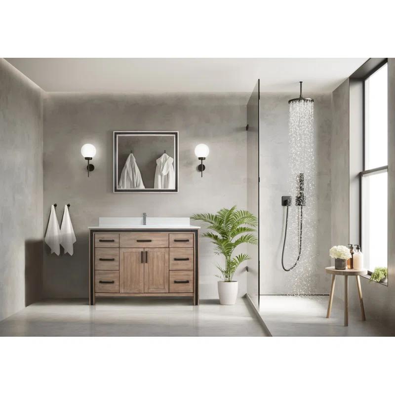 Ziva 48" Single Bathroom Vanity Base Only