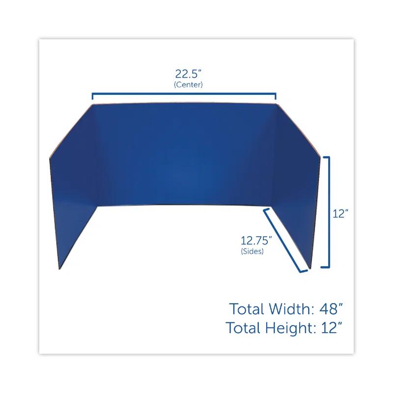 Flipside Flipside Cardboard Study Carrel (Set of 24)