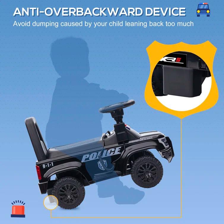 Aosom Aosom 1 Seater All-Terrain Vehicles Push/Pull Ride On