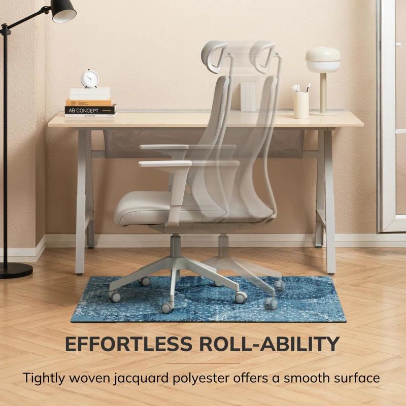 Anji Mountain Maldives Carpet Straight Rectangular Chair Mat