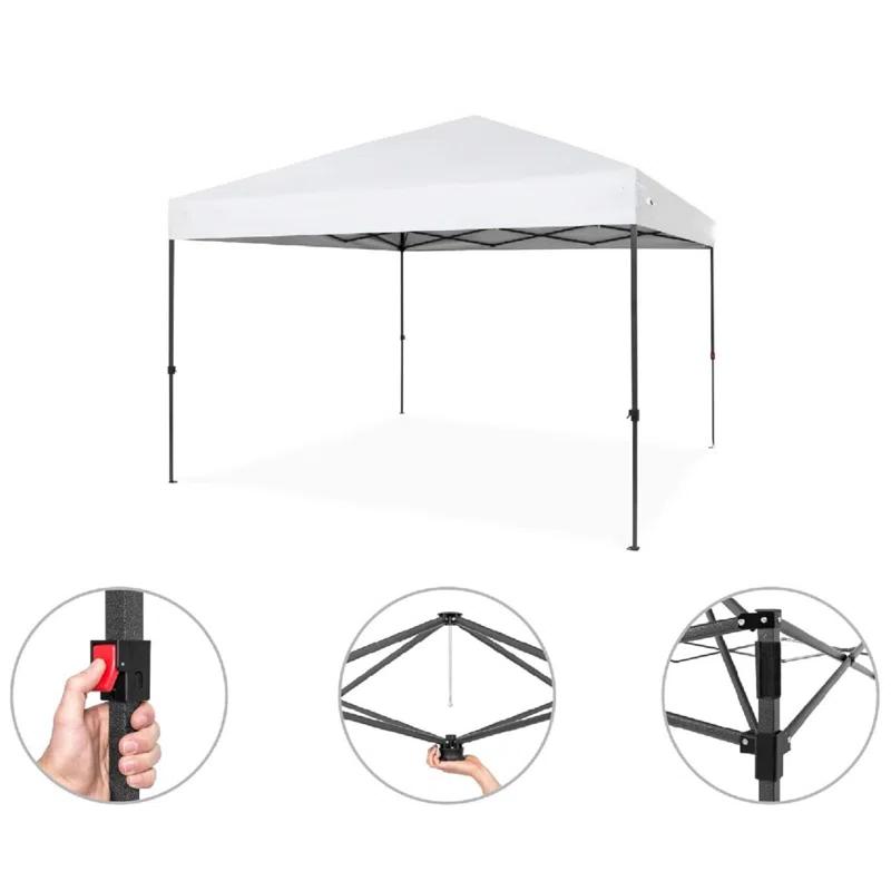 10 Ft. W x 10 Ft. D Steel Pop-up Party Tent