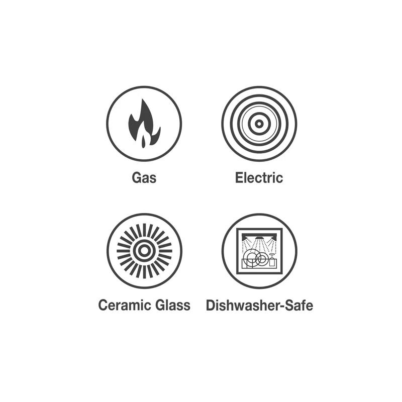 Tramontina Tramontina Sicilia 1.25 qt. Non-Stick Aluminum Sauce Pan with Lid