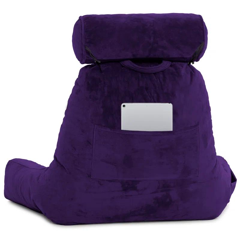 Husband Pillow Microsuede Indoor/Outdoor Throw Pillow