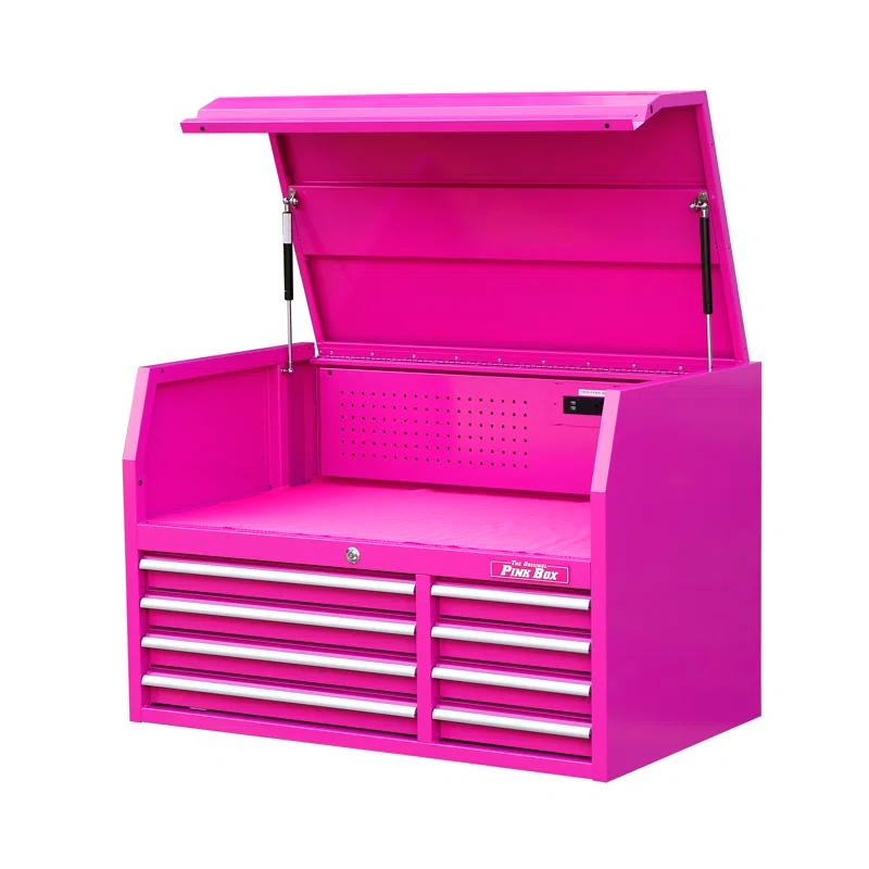 41" W 8-Drawer Top Chest