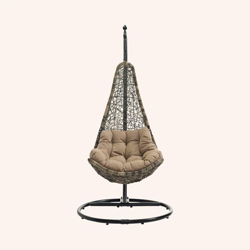 Modway Modway Abate Wicker Rattan Outdoor Patio Swing Chair