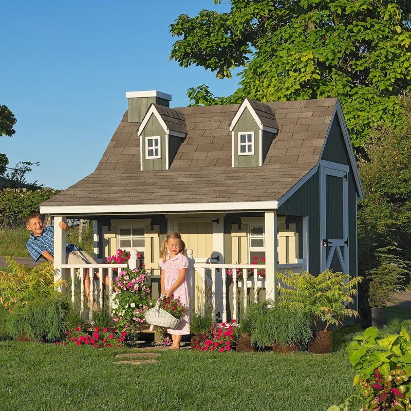 Little Cottage Co. Pennfield Outdoor Wood Playhouse