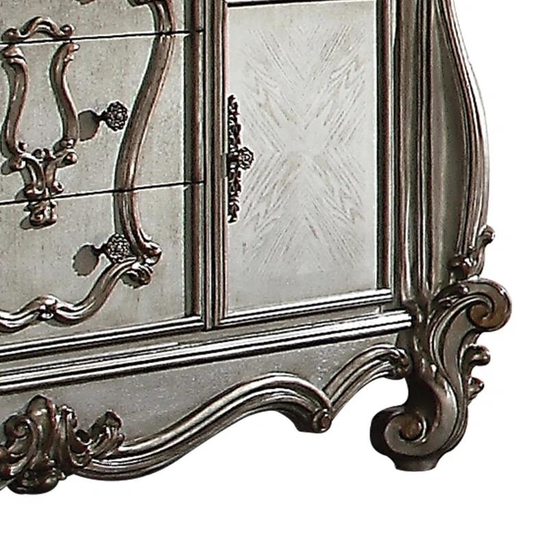 Bersally Solid Wood 70'' W 5 - Drawer Dresser