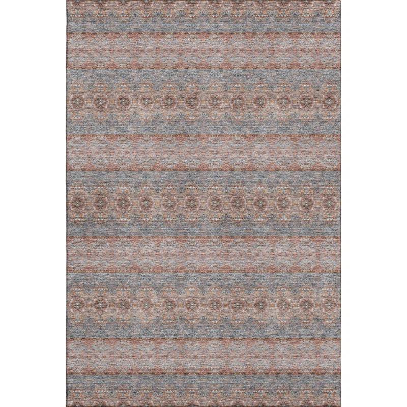 Premium Machine Washable Cerrito Paprika Rug