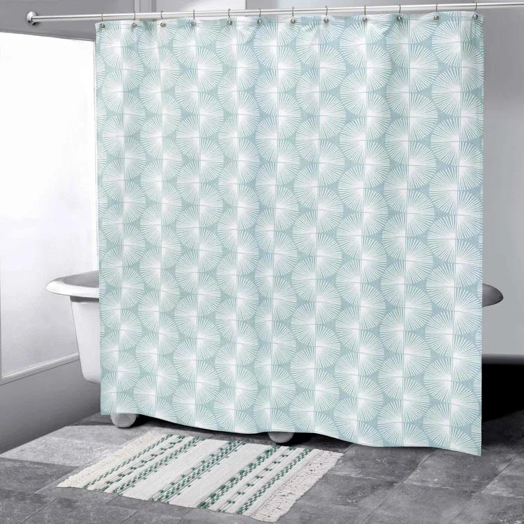 Nicole Miller Home Nicole Miller Kendall Geometric Shower Curtain