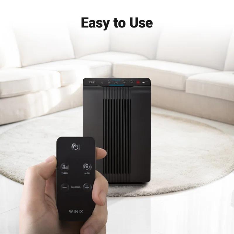 Winix 5500-2 4-Stage True HEPA Air Purifier with Washable AOC Carbon Filter & PlasmaWave Technology
