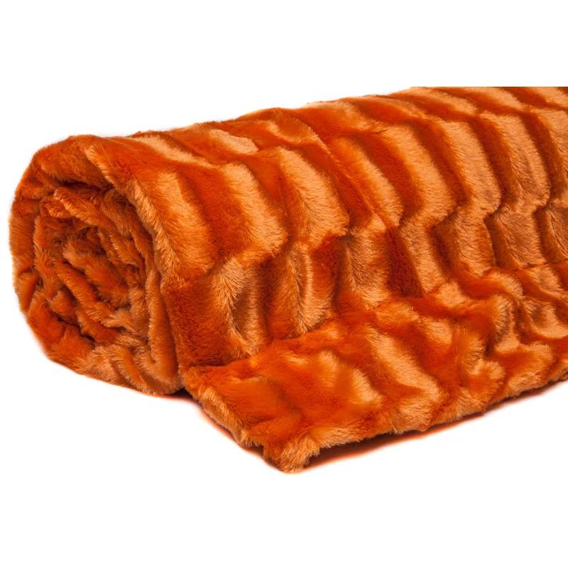Chanasya Faux Fur Throw