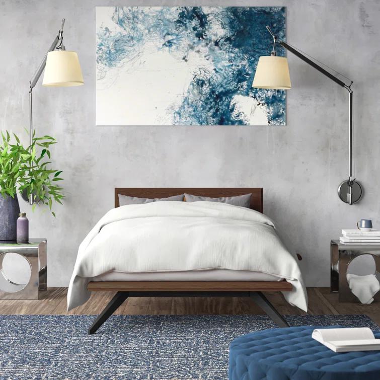 Astrid Solid Wood Platform Bed