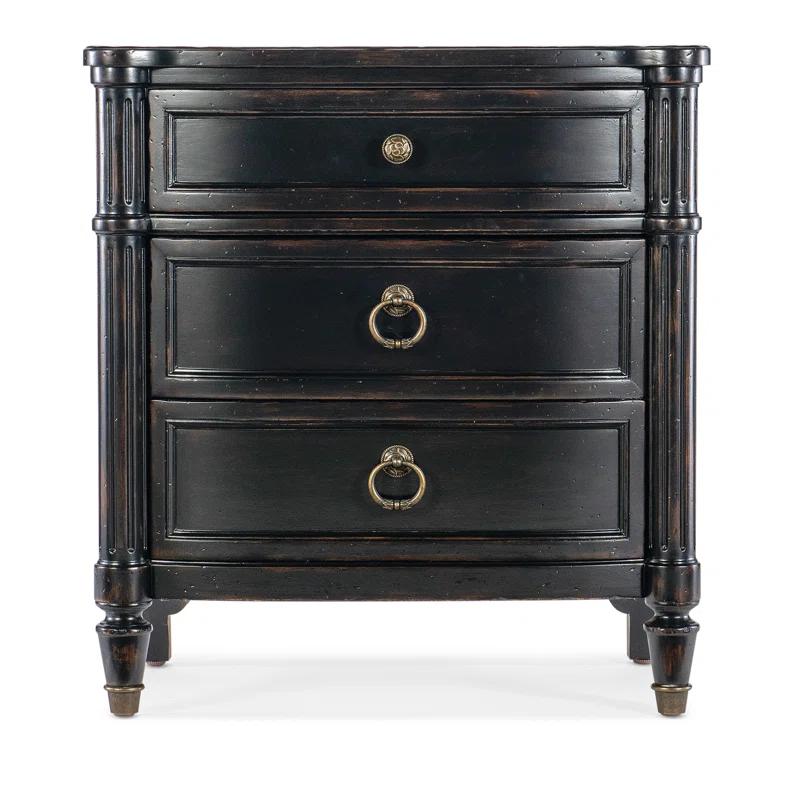 Charleston Solid + Manufactured Wood Nightstand