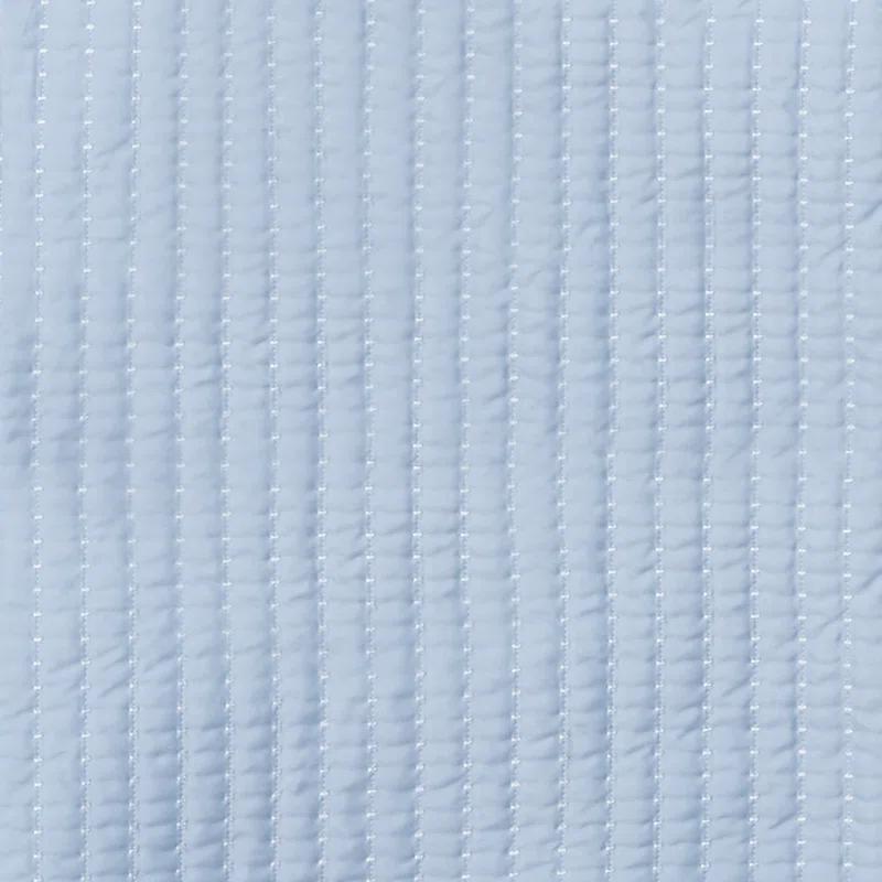 FreshFolds Modern & Contemporary Stripe Stitched Quilt Set with Shams