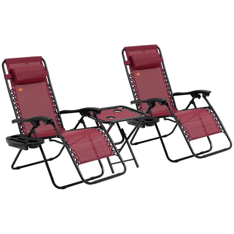 Outsunny Folding Zero Gravity Chair