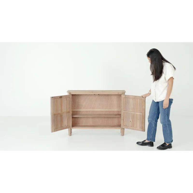 Hecate Solid Wood Storage Cabinet