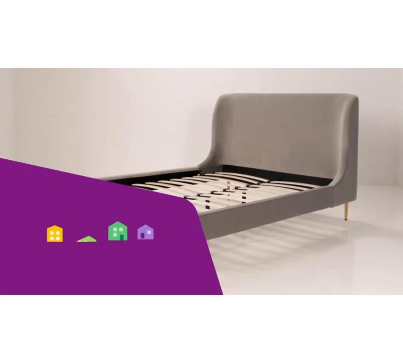 Everly Quinn Ballure Upholstered Bed