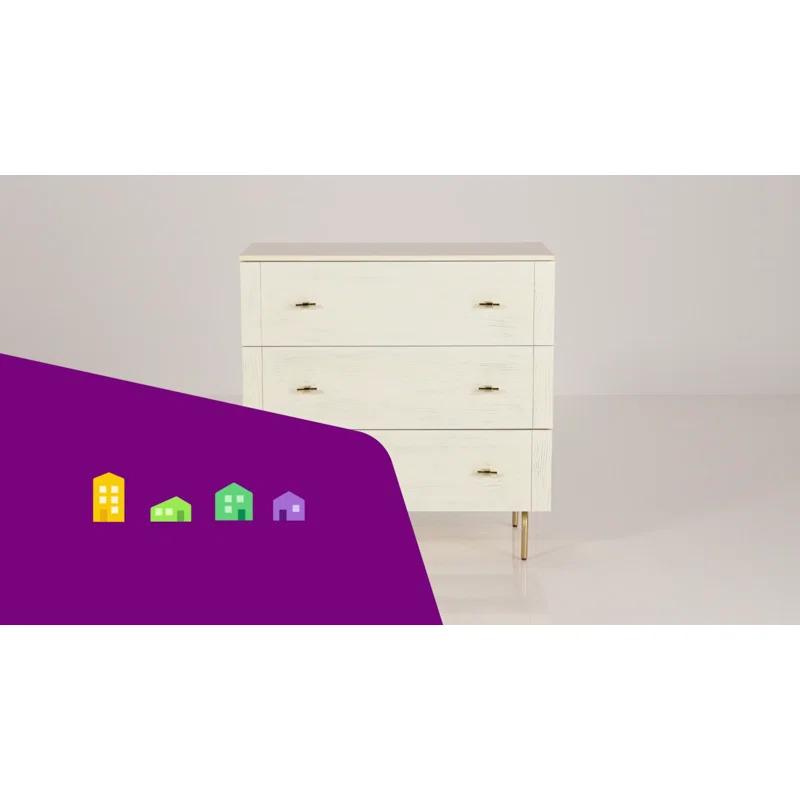 Willa Arlo™ Interiors Bartelt 36'' W 3 - Drawer Dresser