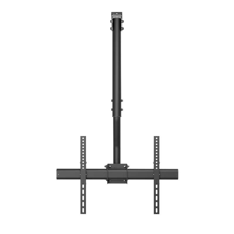 QUALITY FLOORING INC. Premium Ceiling TV Mount, Hanging Swivel TV Mount Bracket For Flat/Curved Displays Fits Most 37-90 Inch LCD LED OLED Tvs, TV Pole Mount For Flat/Sloped Ceiling, Max VESA 600X400mm