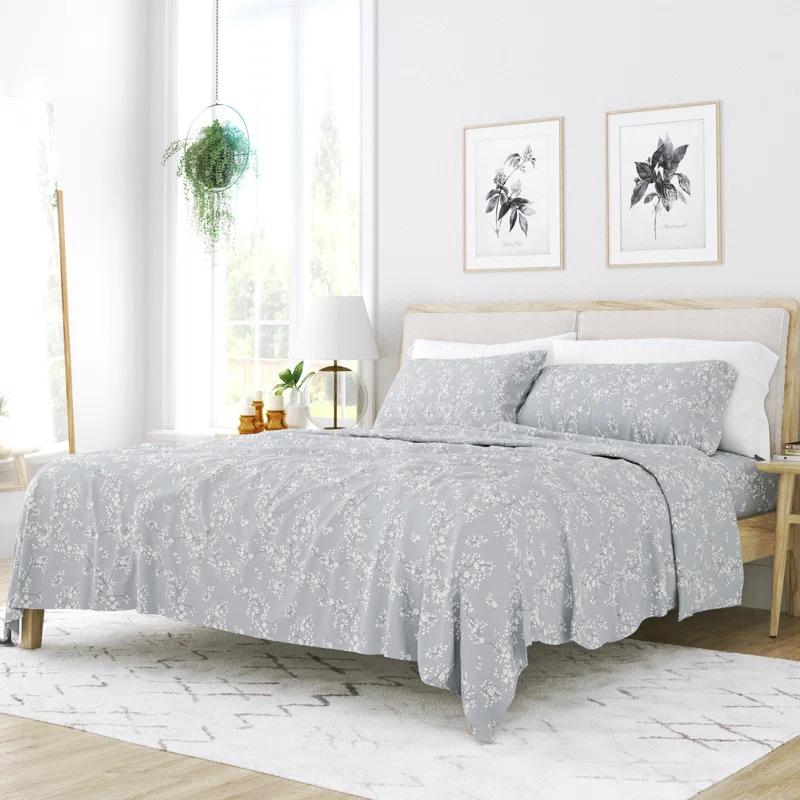 Becky Cameron Floral Vine Pattern Sheet Set & Reviews | Wayfair
