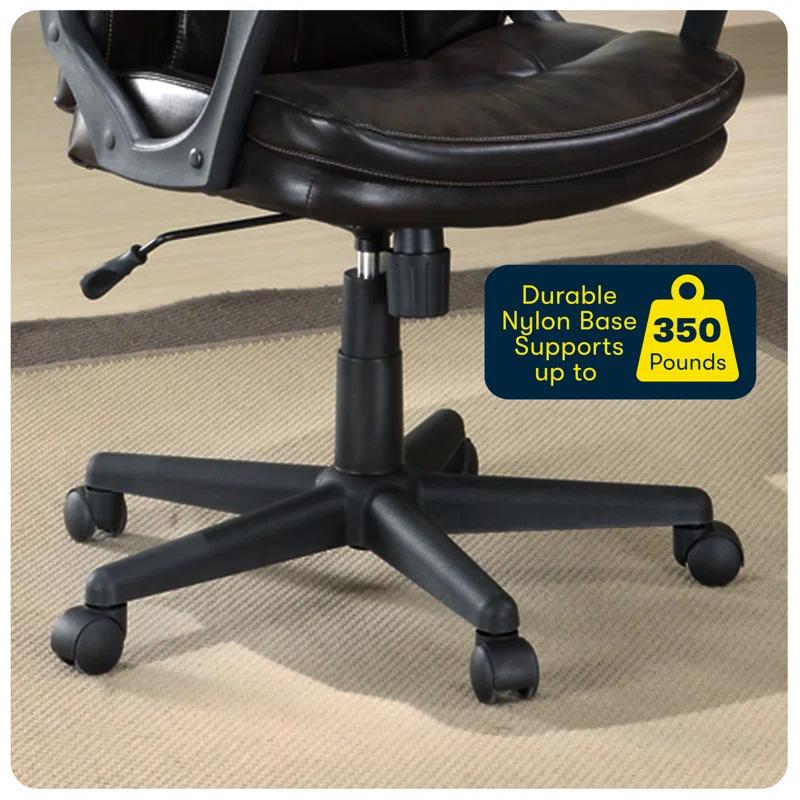 Serta Serta Mitchell Ergonomic Manager's Office Chair, Roasted Chestnut Brown