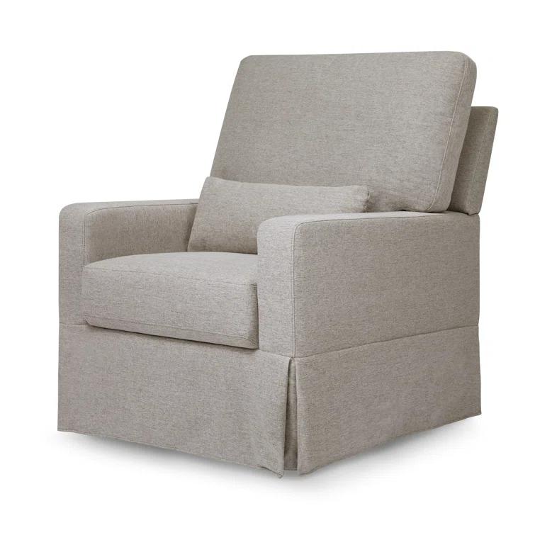 Crawford Upholstered Swivel Glider