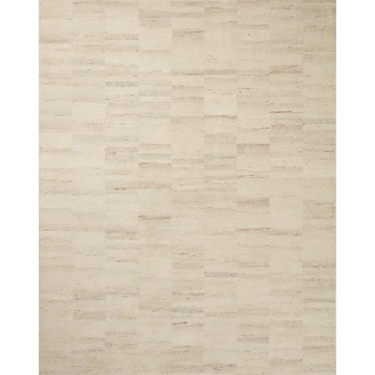 Amber Lewis x Loloi Amber Lewis x Loloi Rocky Natural / Fog Area Rug