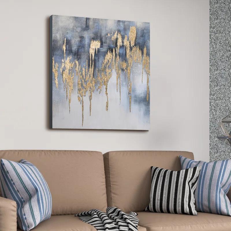 MH Handel Wrapped Canvas Drawing Print