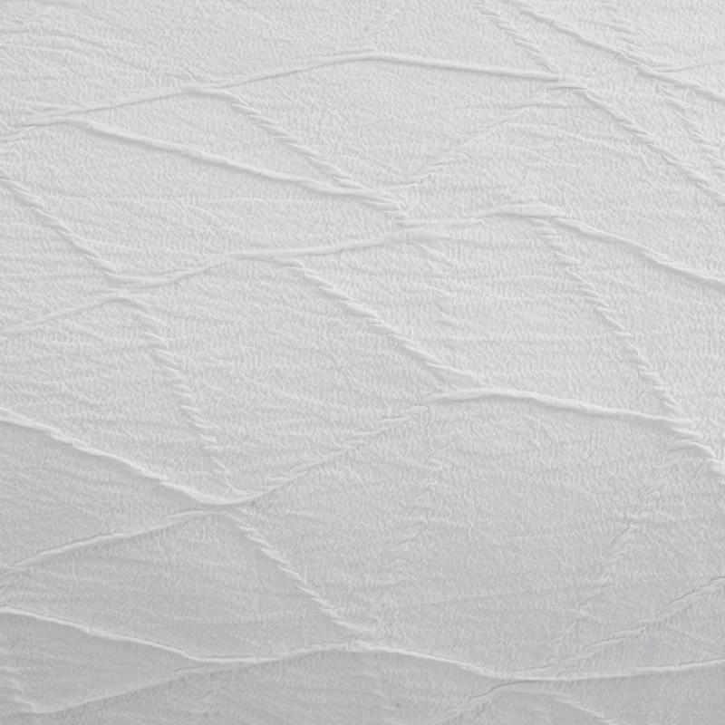 Vera Wang Vera Wang Abstract Crinkle White Comforter Set