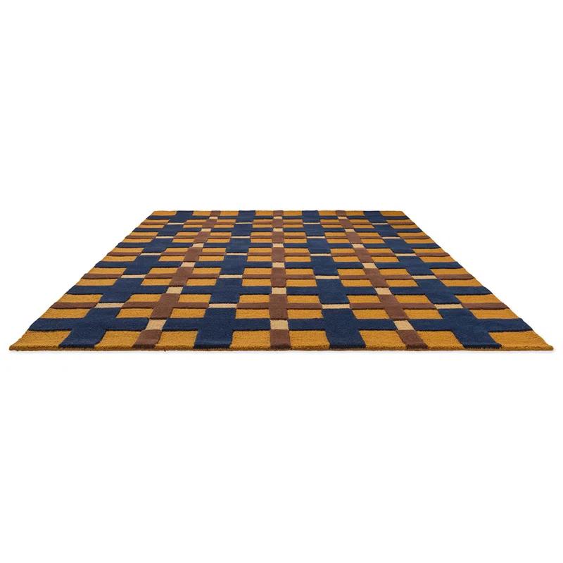 Brink & Campman Wool Plaid Rug