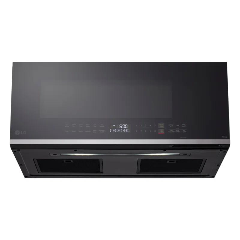 LG 1.3 Cu. Ft. Smart Low Profile Over-the-Range Microwave Oven with Sensor Cook