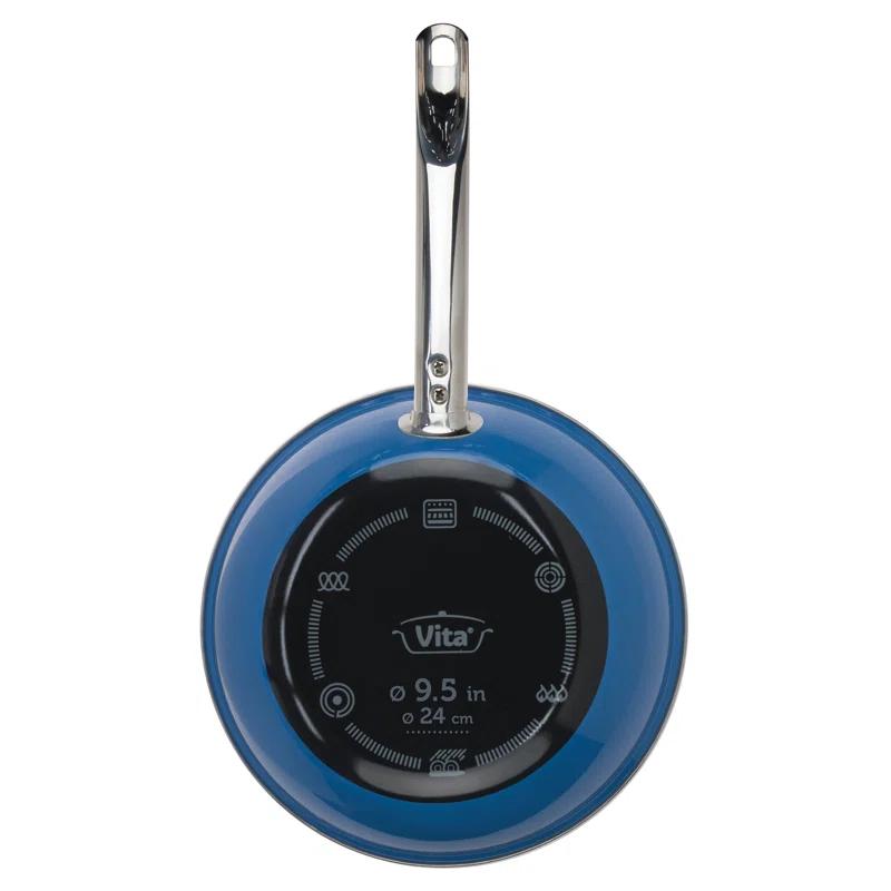 Vita Vitro Acciaio 4 - Piece Non-Stick Enamelware Cookware Set