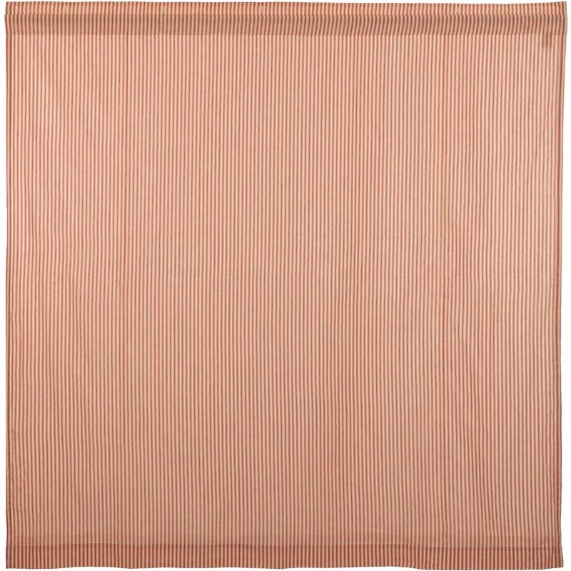 VHC Brands Sawyer Mill Cotton Striped Shower Curtain