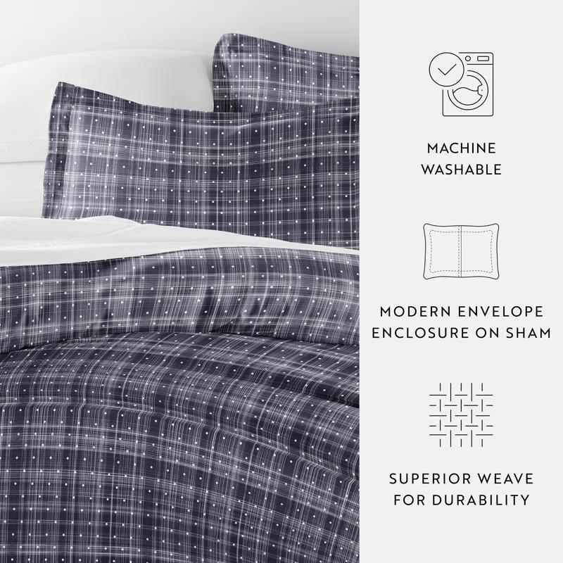 Becky Cameron Becky Cameron Polka Dot Pattern Duvet Cover Set